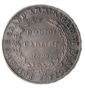 12 Carlini 1809, AG; Mont. ... 