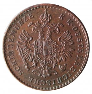  1 centesimo 1852, CU; Mont. ... 