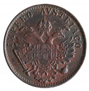1 centesimo 1858; CU; Mont. 475
