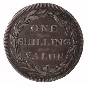 Shilling 1811, AG ; Gr.3,3