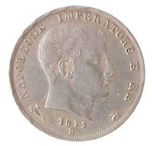1 Lira 1811; AG; Mont. 98