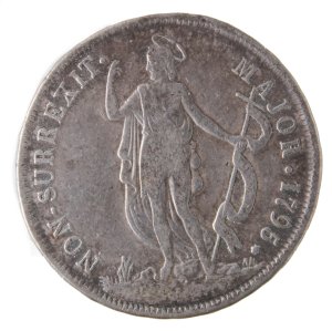 4 Lire 1797, AG, Gr. 16,2; Mont. 47