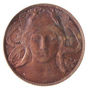 20 centesimi 1906 fiera di Milano, ... 