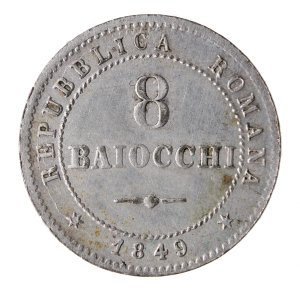 8 Baiocchi 1849 ; Mi;  Mont. ... 