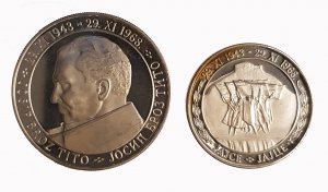 50 Dinara e 20 Dinara 1968; AG