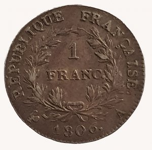  1 Franco 1806 Parigi; AG; ... 