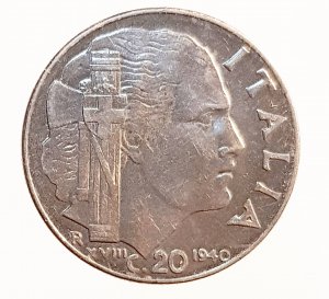 20 Cent. 1940 XVIII; NI; Mont. ... 
