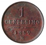  1 centesimo 1852, ... 