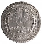 25 Baiocchi 1795 a. XXI; ... 