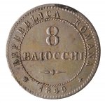 8 Baiocchi 1849; Mi; Mont. 61