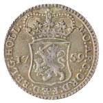 1/4 di Gulden 1759; AG; Gr. 2,8; Km. 89