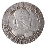 Mezzo franco 1587; AG; ... 